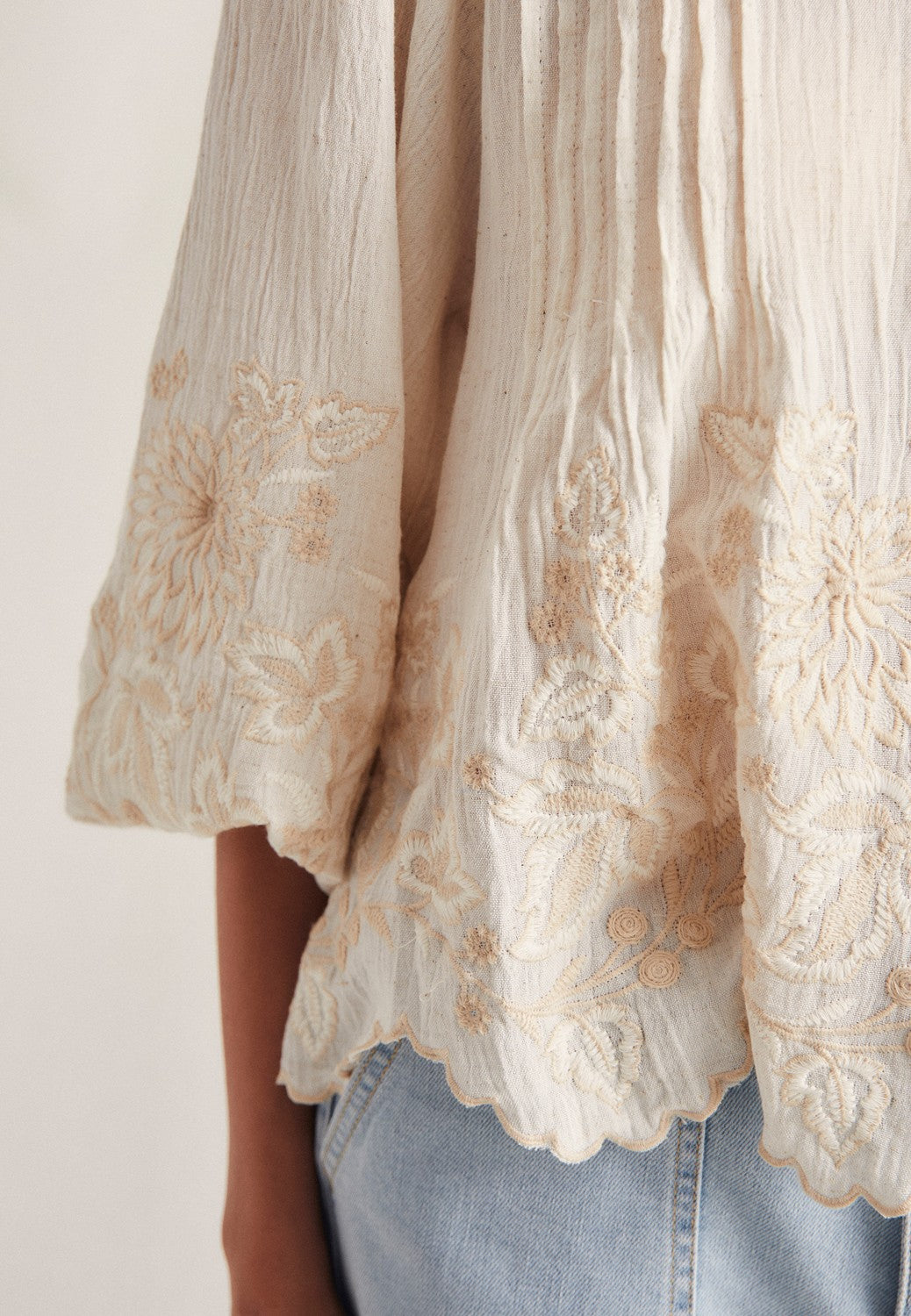 Blusa Bordados Fiona