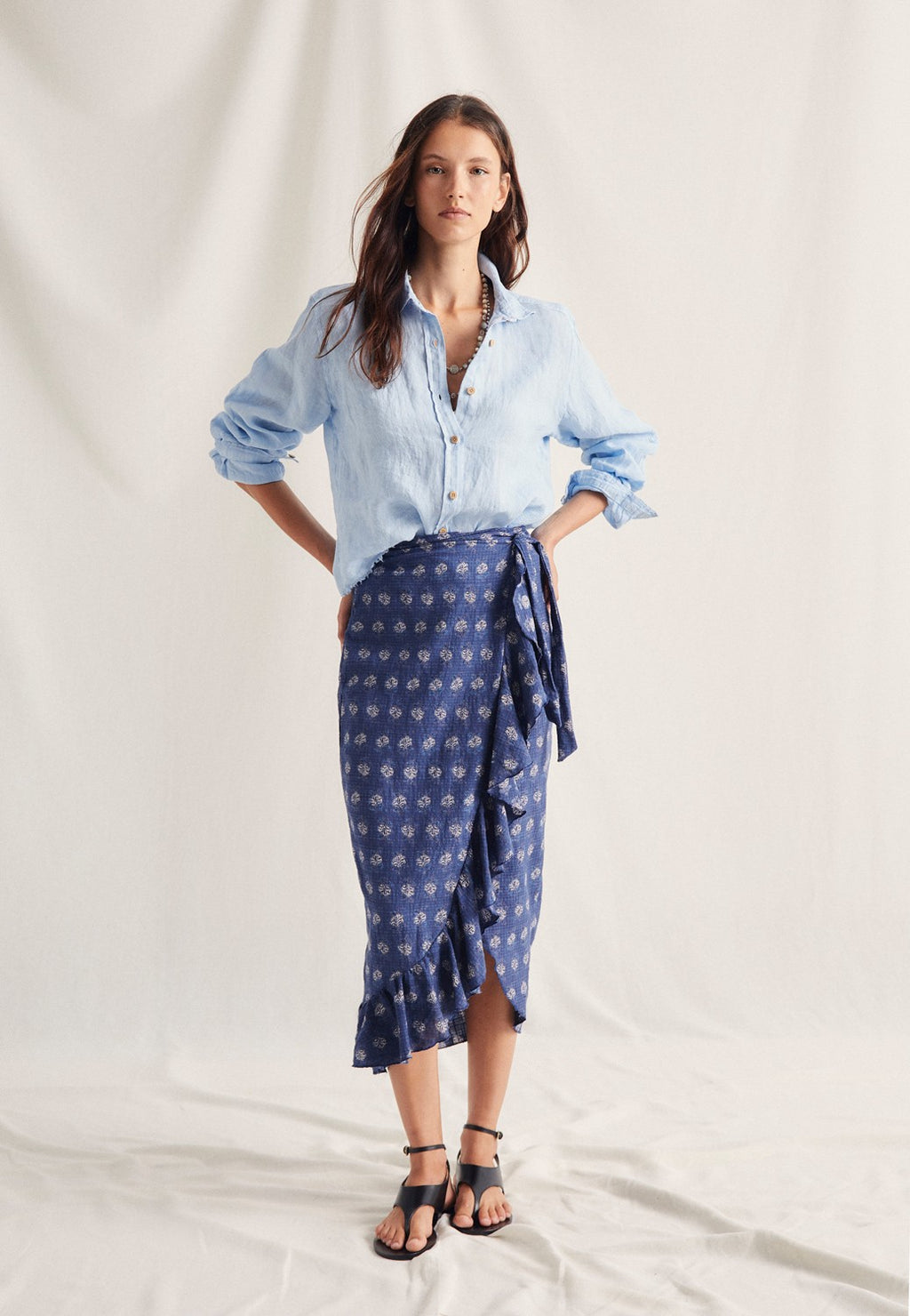 Camisa Lino Menorca