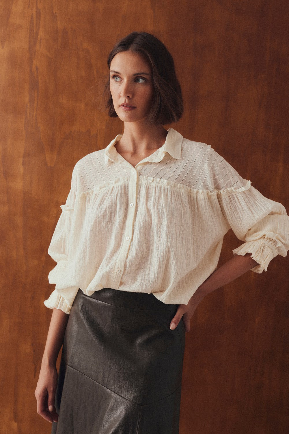 Blusa Rovina Crudo