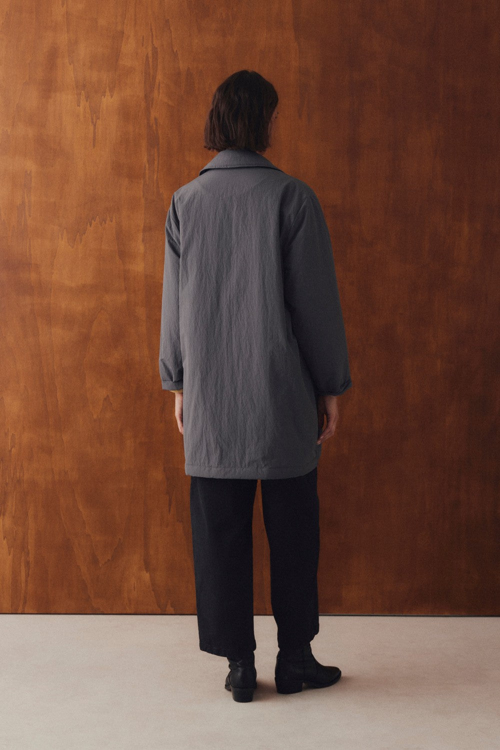 Gabardina 3/4 Stella Gris