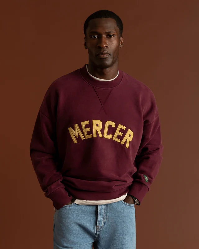 Sudadera Mercer Bordeaux