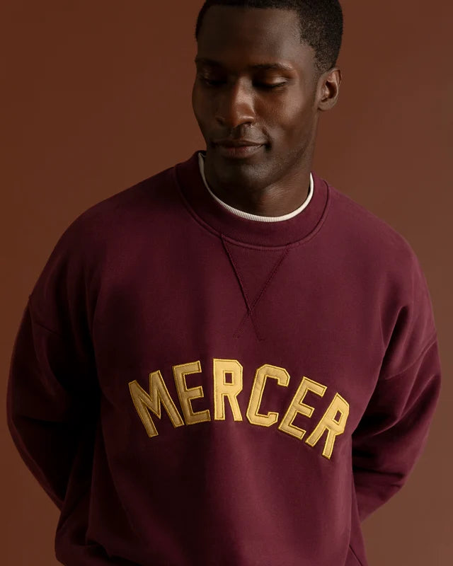 Sudadera Mercer Bordeaux