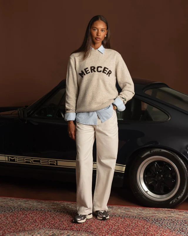 Jersey Punto Mercer Crudo