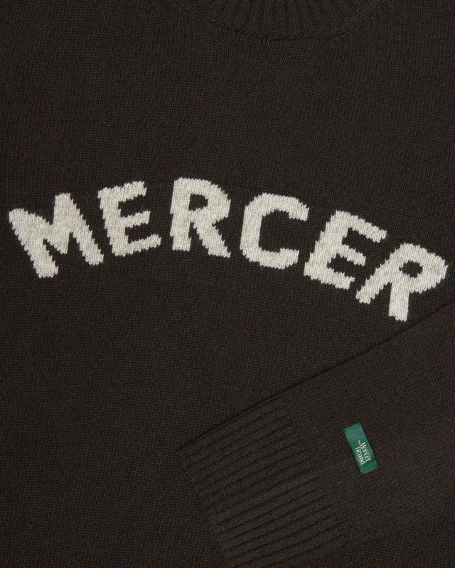 Jersey Punto Mercer Marrón