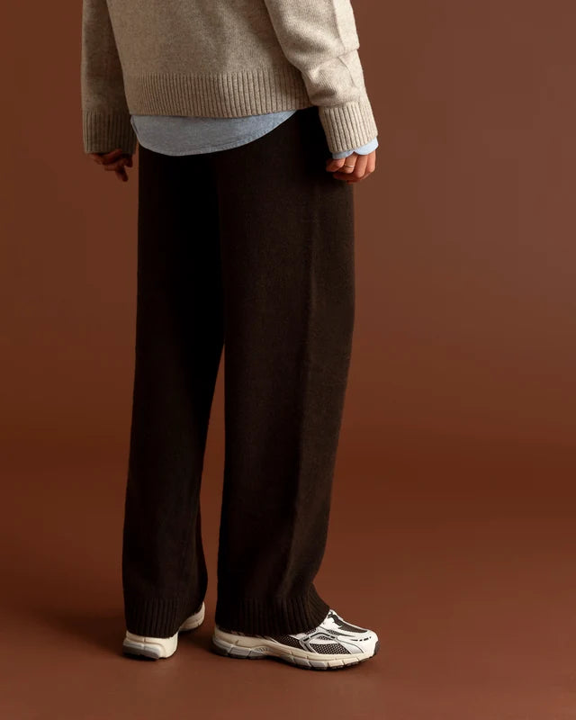 Pantalón Punto Mercer Marrón