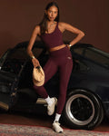 Legging Mercer Bordeaux