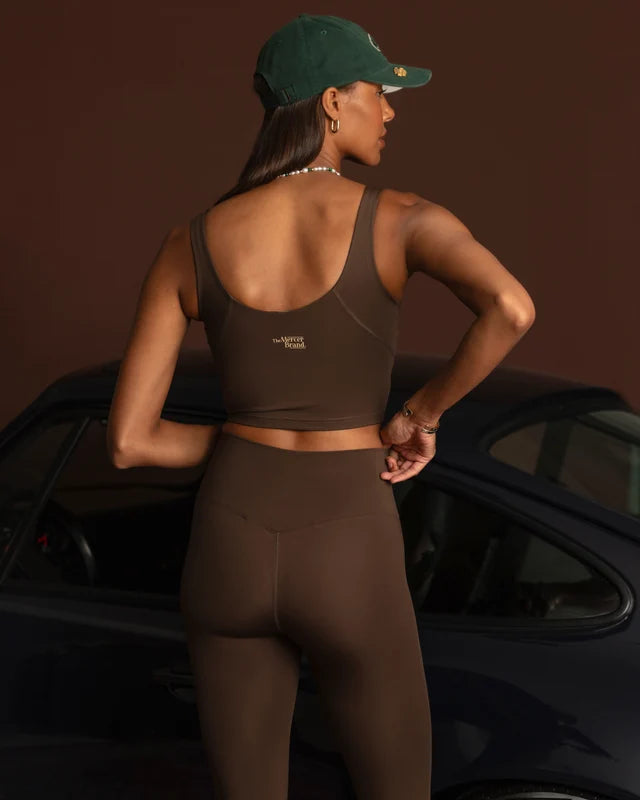 Top Deportivo Mercer Marrón
