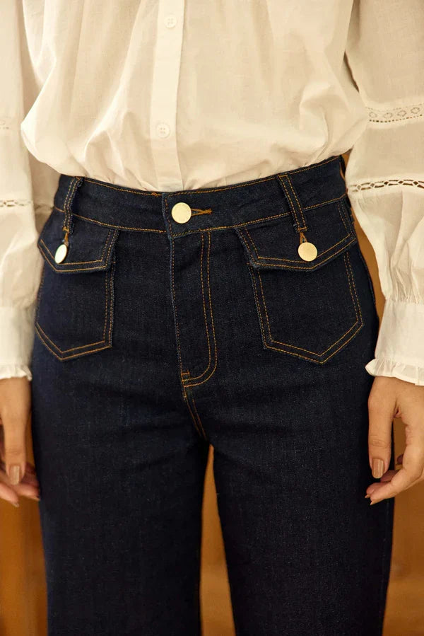 Pantalón Peyton Vaquero Oscuro