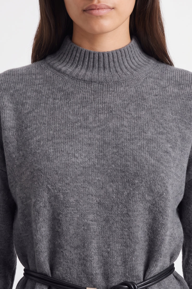 Vestido Punto Ariene Gris