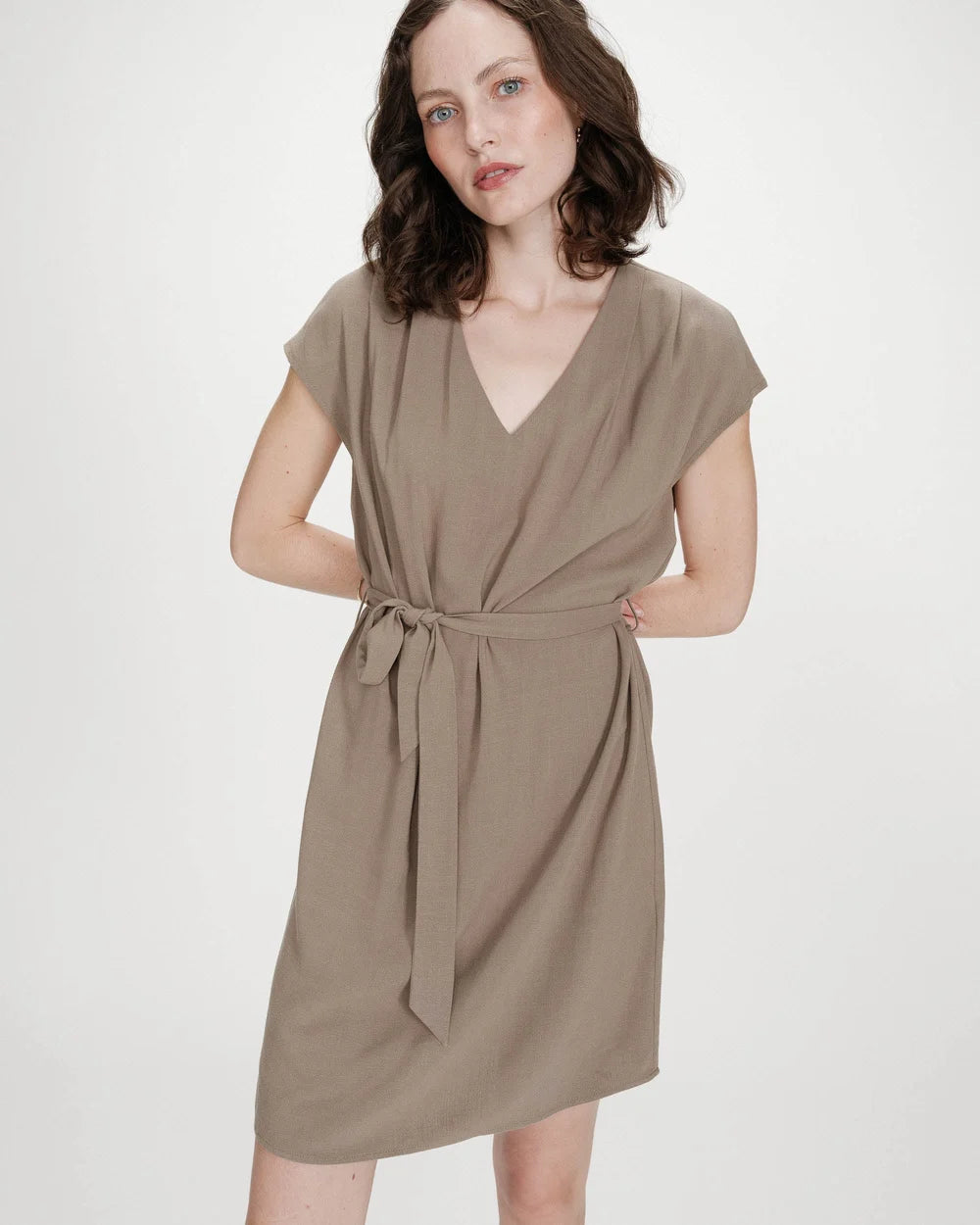 Vestido Marilou Kaki