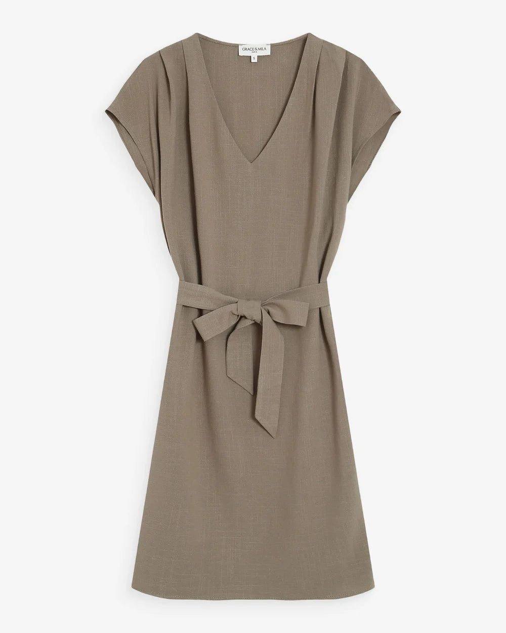 Vestido Marilou Kaki