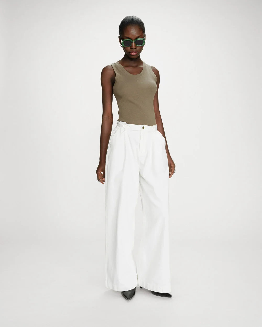 Pantalón Blanco Pompon