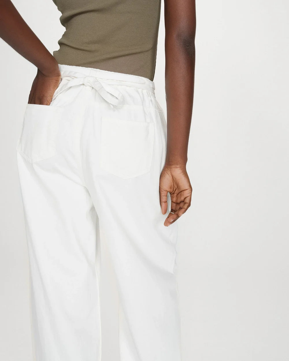 Pantalón Blanco Pompon