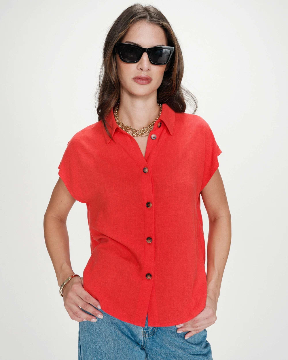 Camisa Perez Rojo
