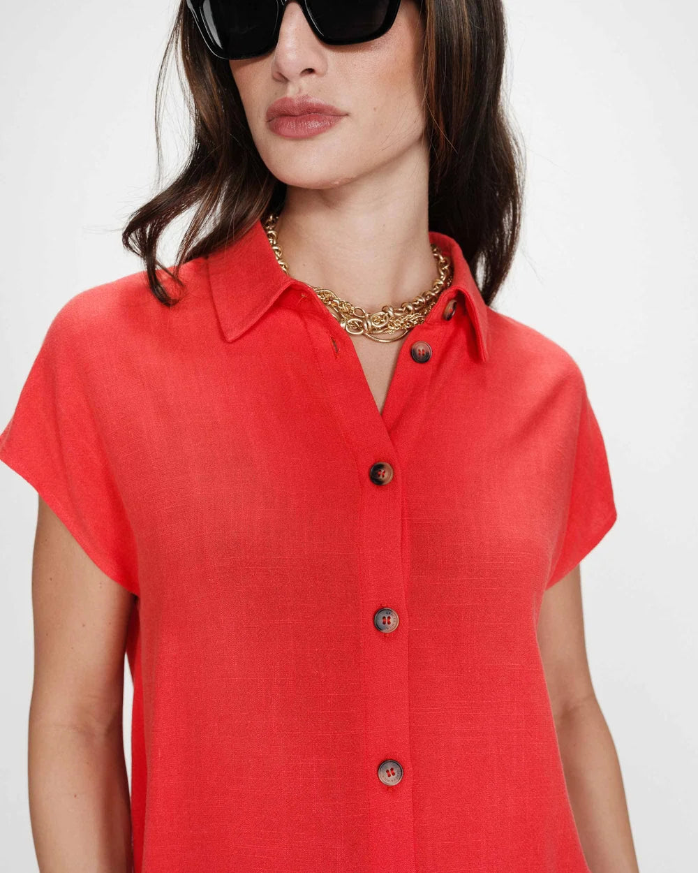Camisa Perez Rojo