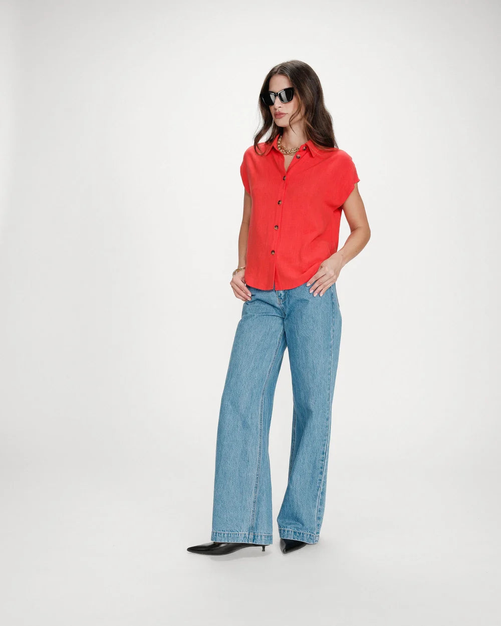 Camisa Perez Rojo