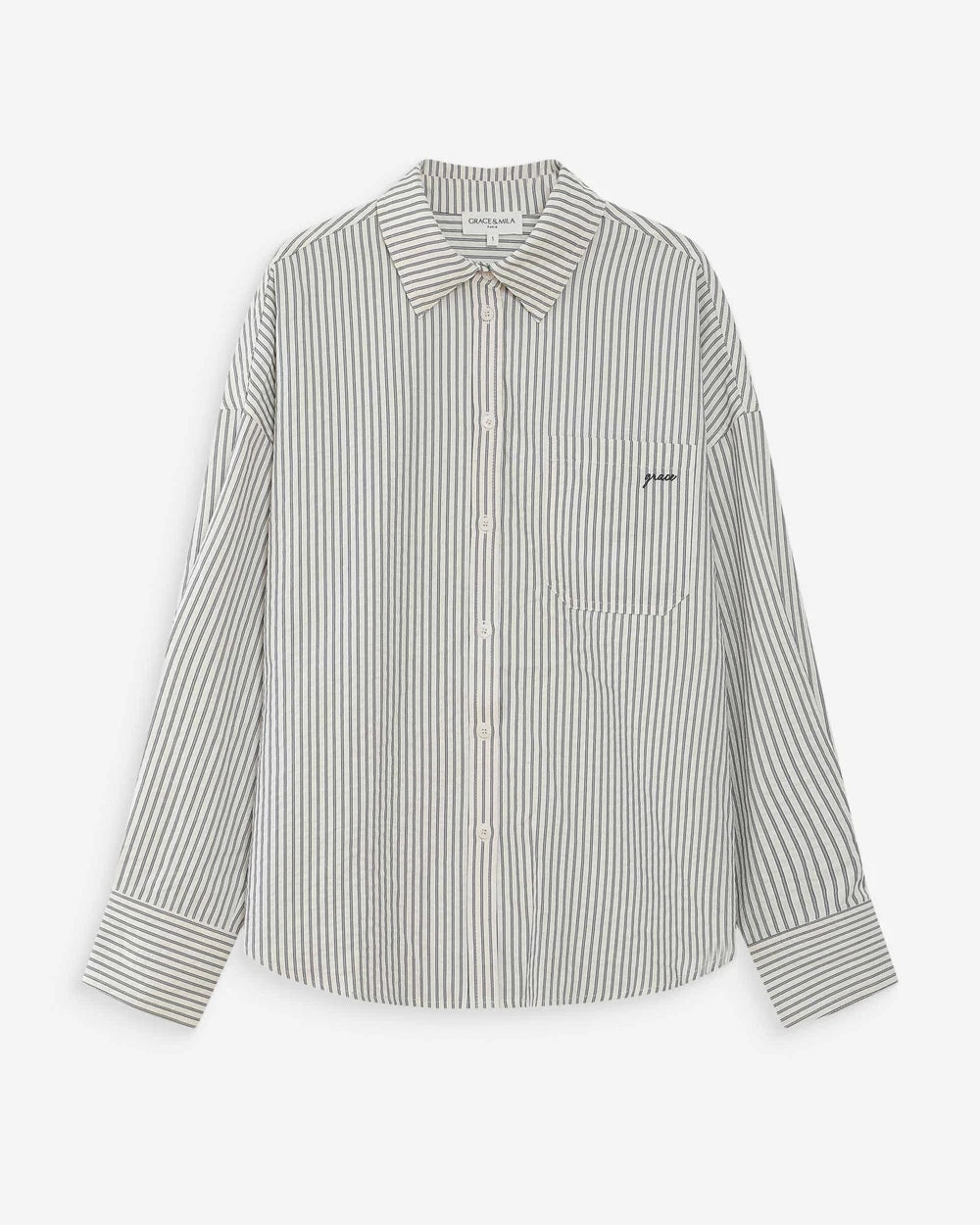 Camisa Rayas Marino Vipera