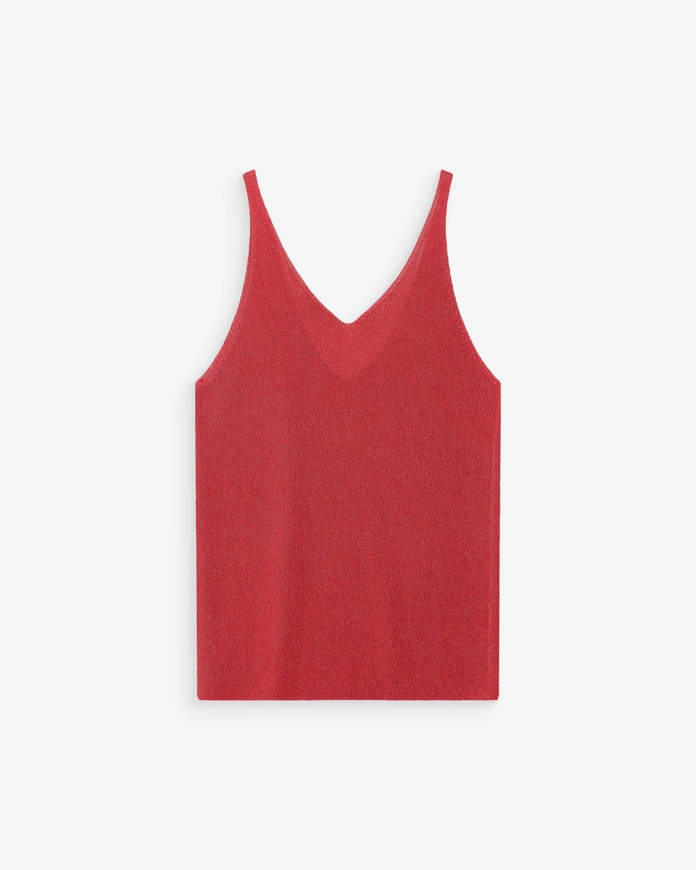 Top Paillette Rojo