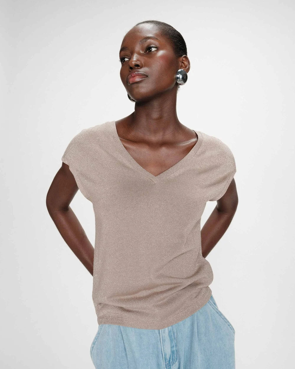 Camiseta Valsons Beige