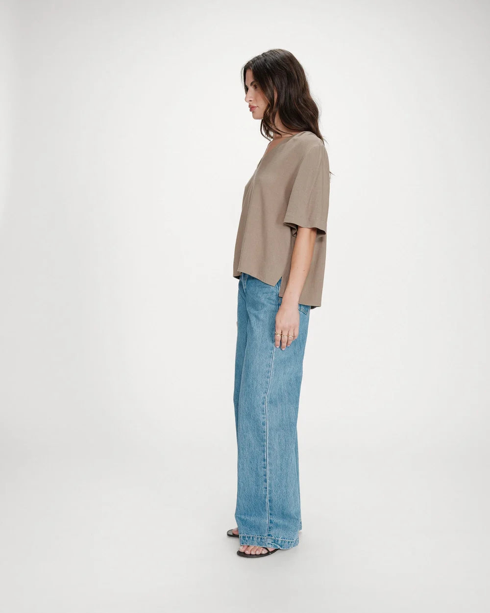 Camiseta Violon Kaki