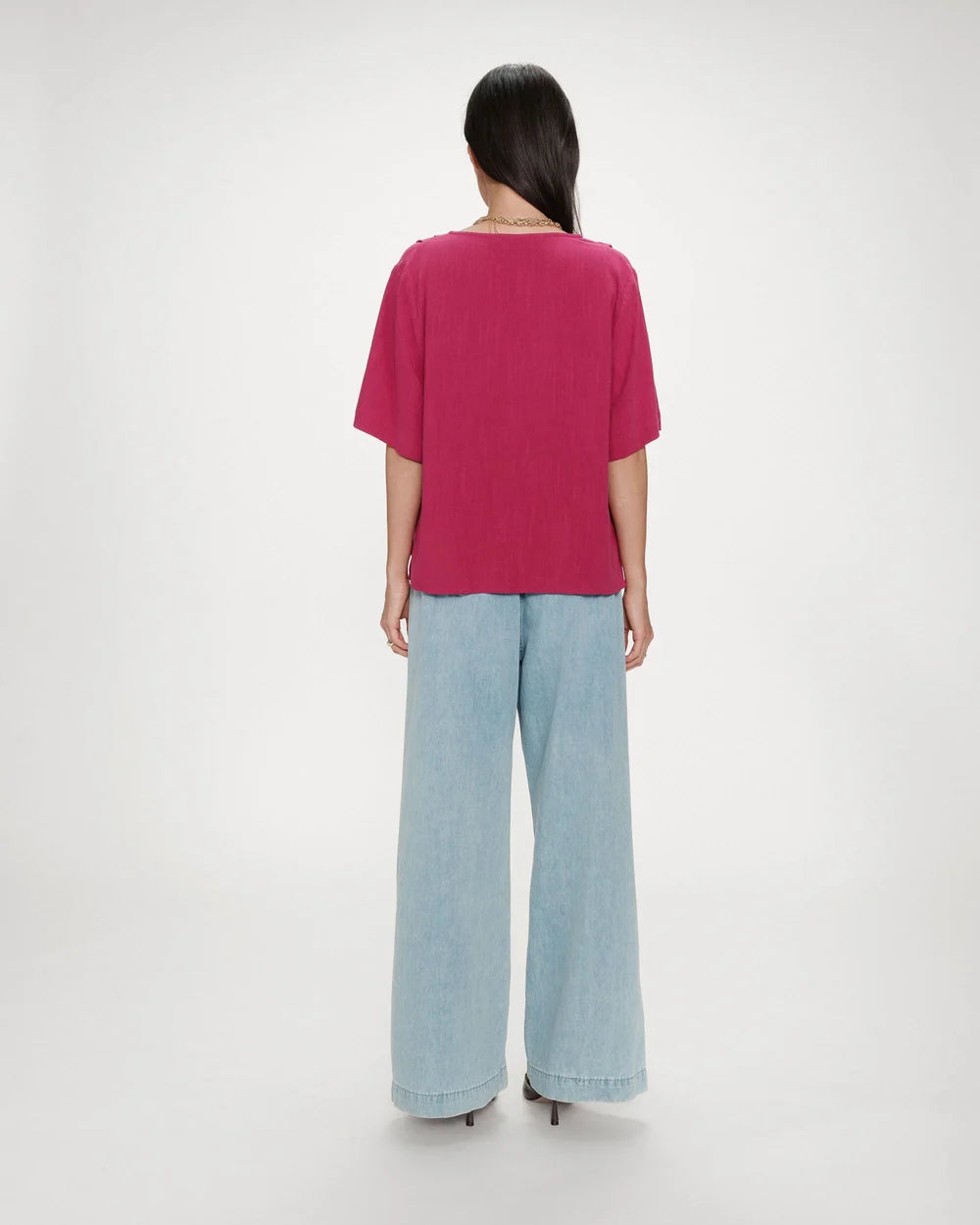 Camiseta Violon Rosa