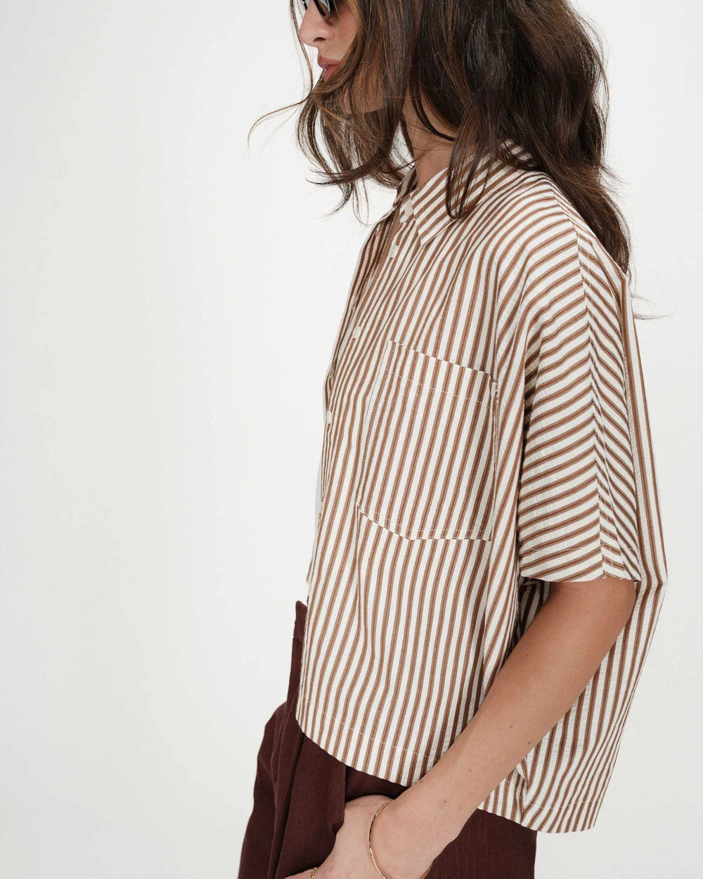 Camisa Vercia Mocha
