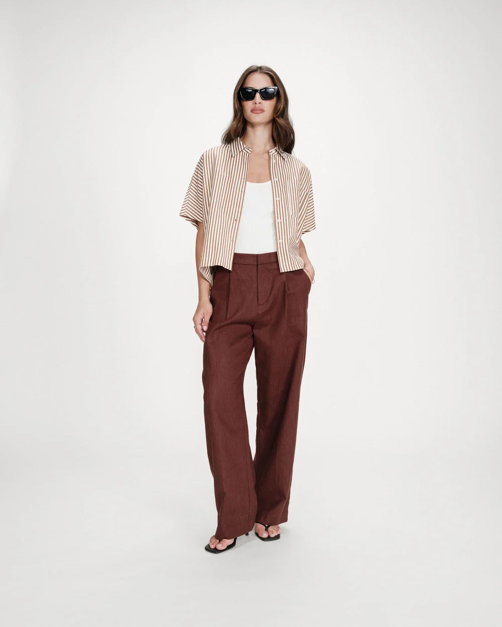 Camisa Vercia Mocha