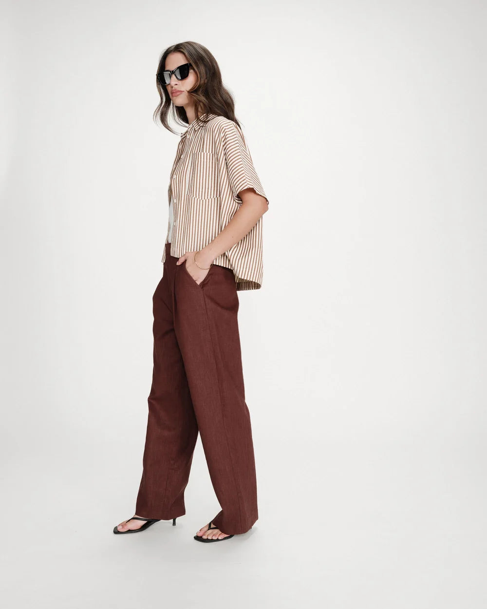 Camisa Vercia Mocha