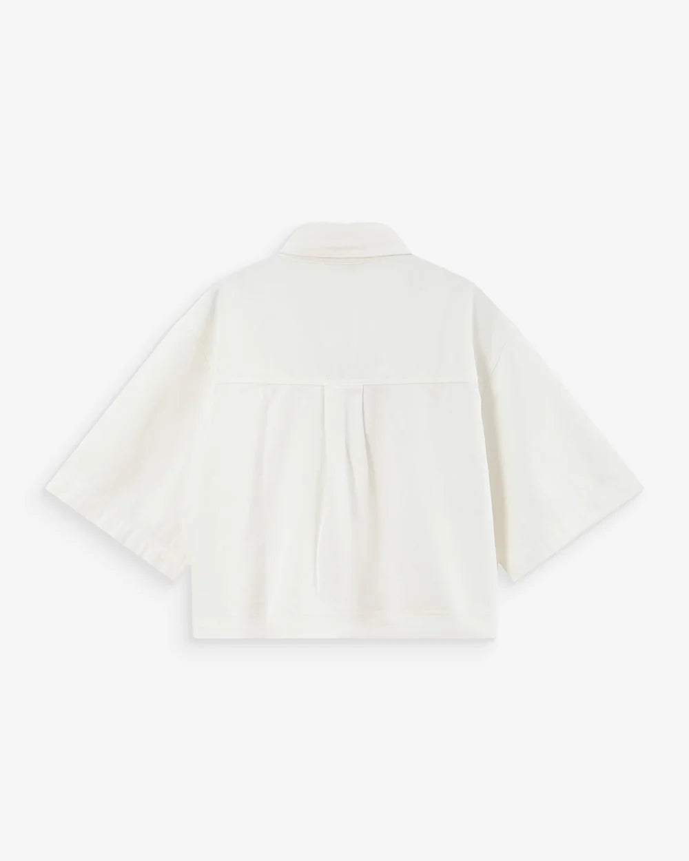 Camisa Denim Blanca Vita