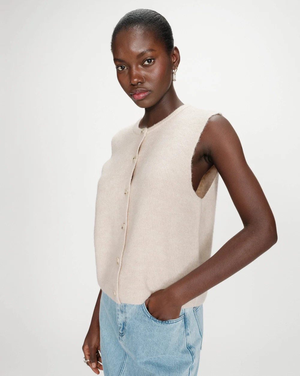 Chaleco Vollando Beige