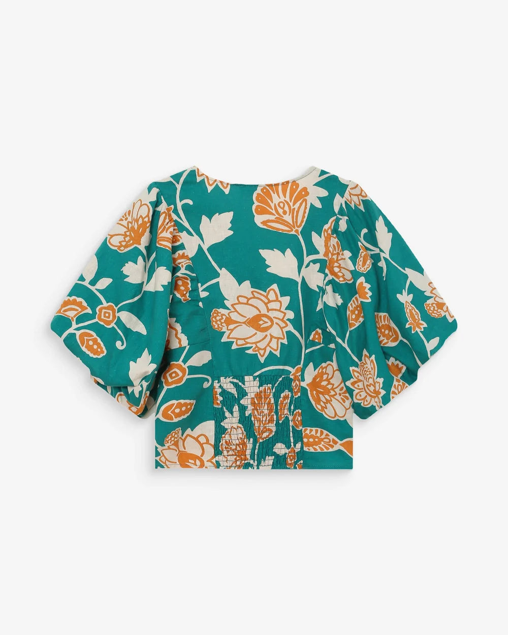 Top Verde Floral Vahe