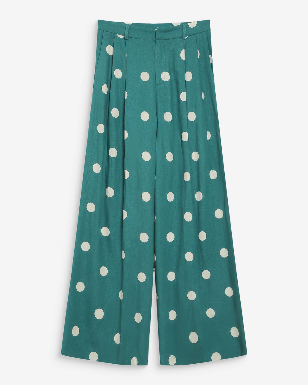 Pantalón Wynell Lunares Verde