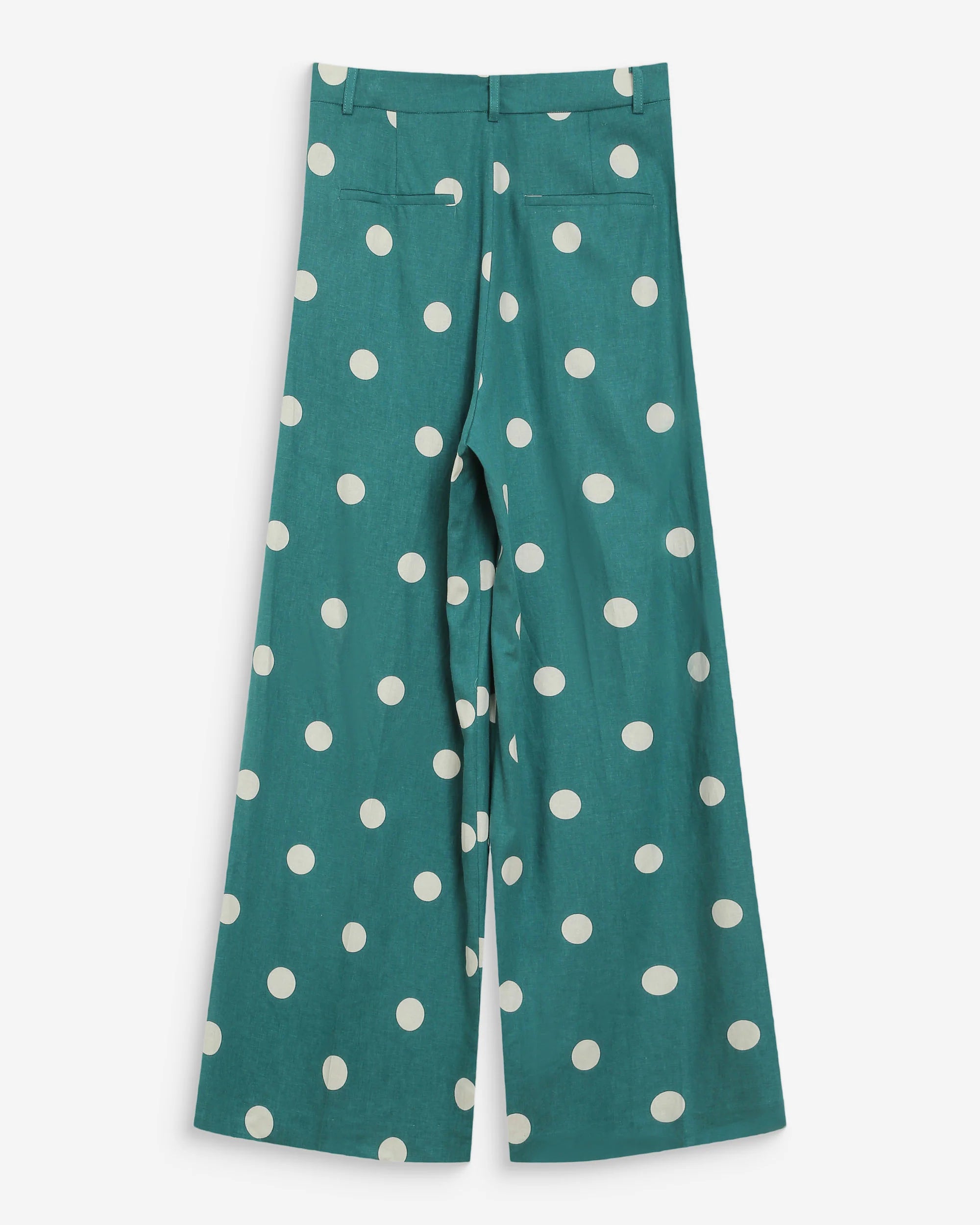 Pantalón Wynell Lunares Verde
