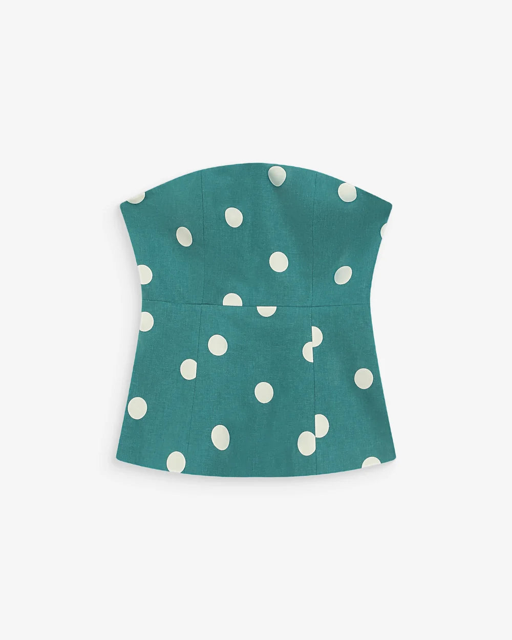 Top Wixie Lunares Verde