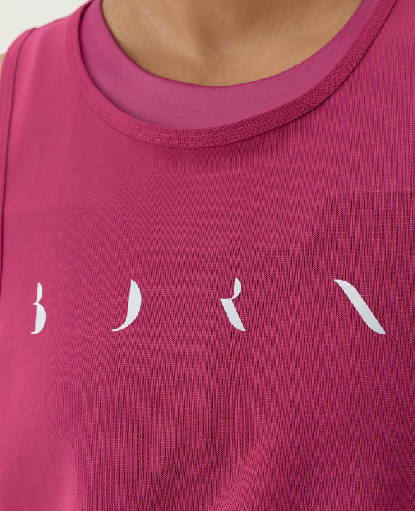 Camiseta Tirantes Bora Ciruela