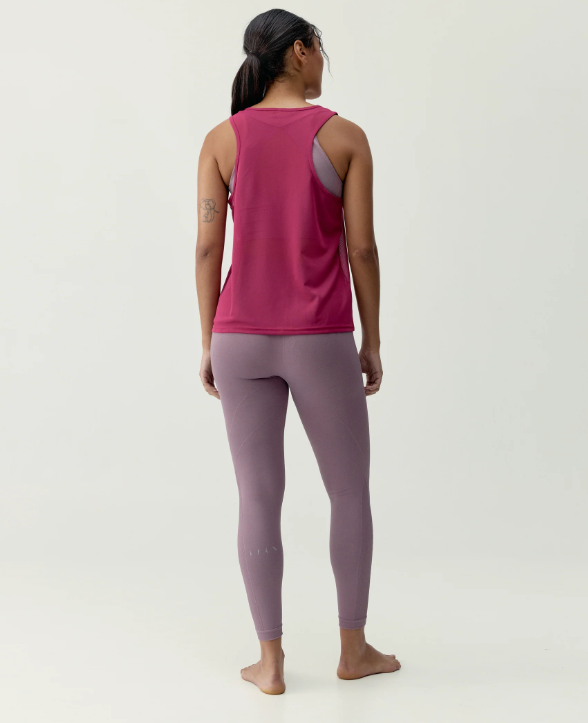 Camiseta Tirantes Bora Ciruela