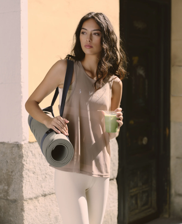 Camiseta Tirantes Bora Beige