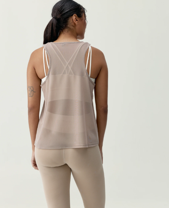 Camiseta Tirantes Bora Beige
