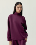 Sudadera Thashi Morado
