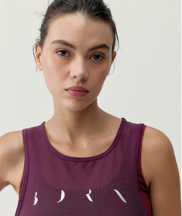Camiseta Bora Bordeaux