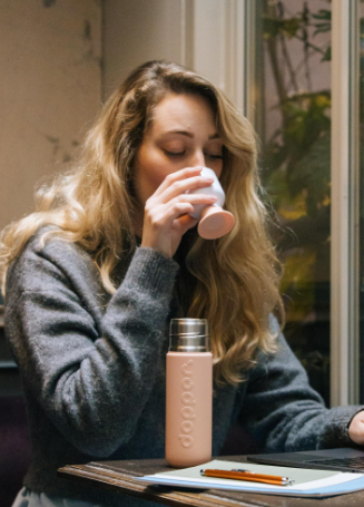 Dopper Insulated - Pebble Peach 350ml