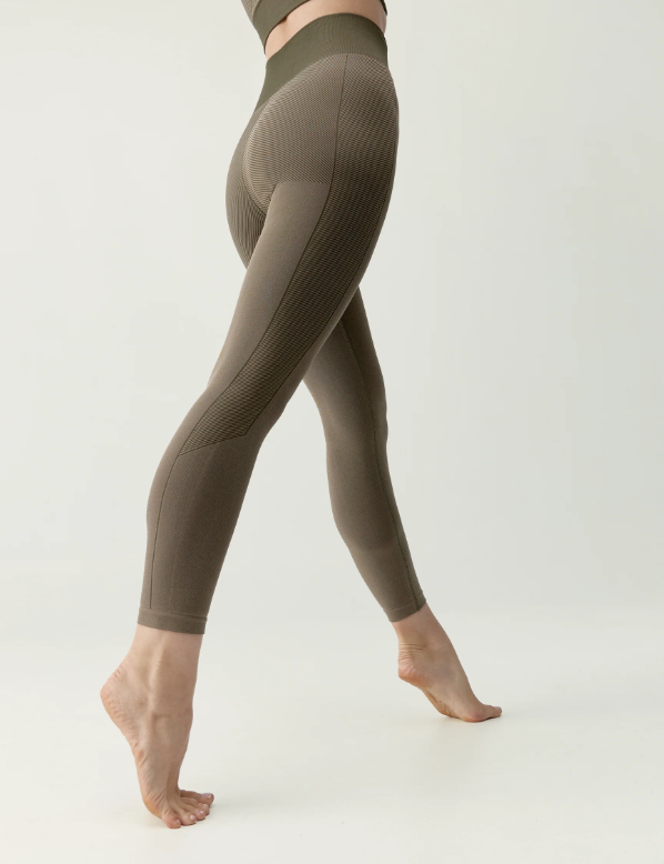 Legging Nube Kaki/Biscuit