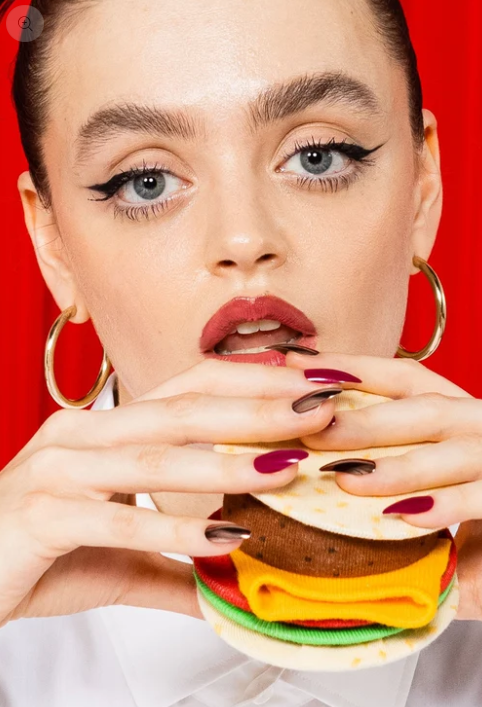 Calcetines Hamburguesa