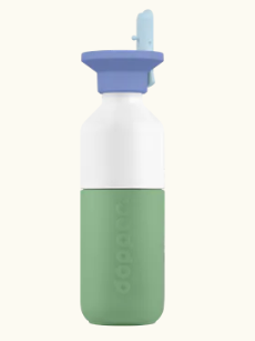 Botella Dopper Steel Flip Verde 350ml