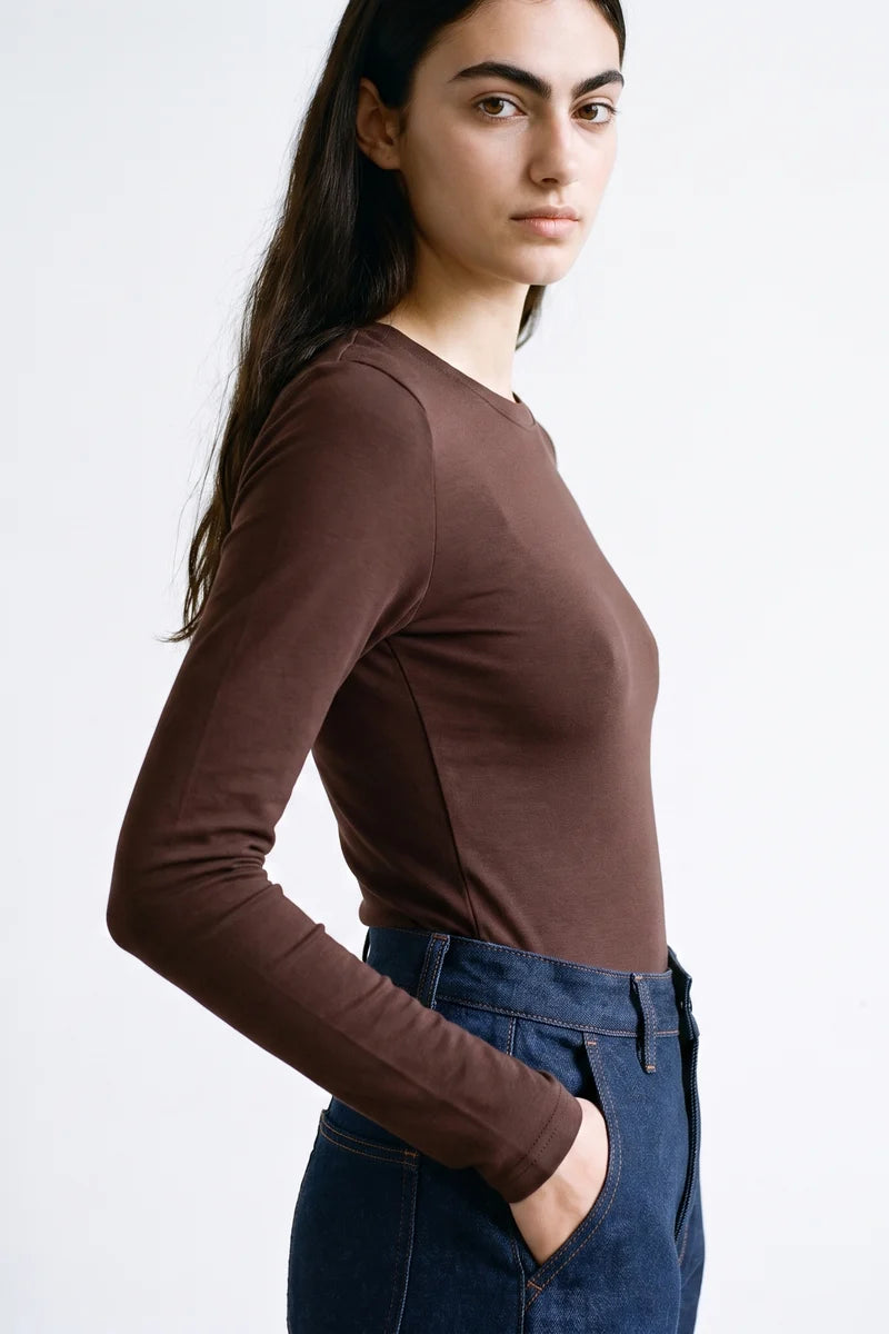 Camiseta Cecile Marrón