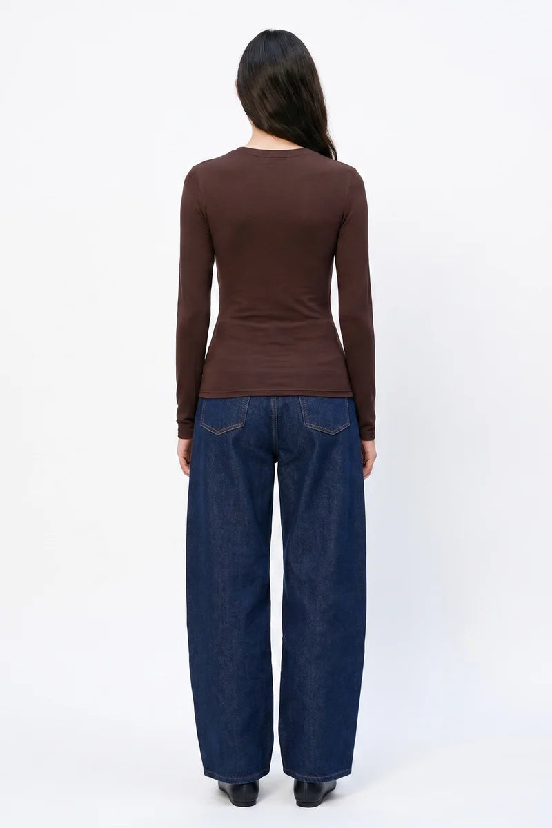 Camiseta Cecile Marrón