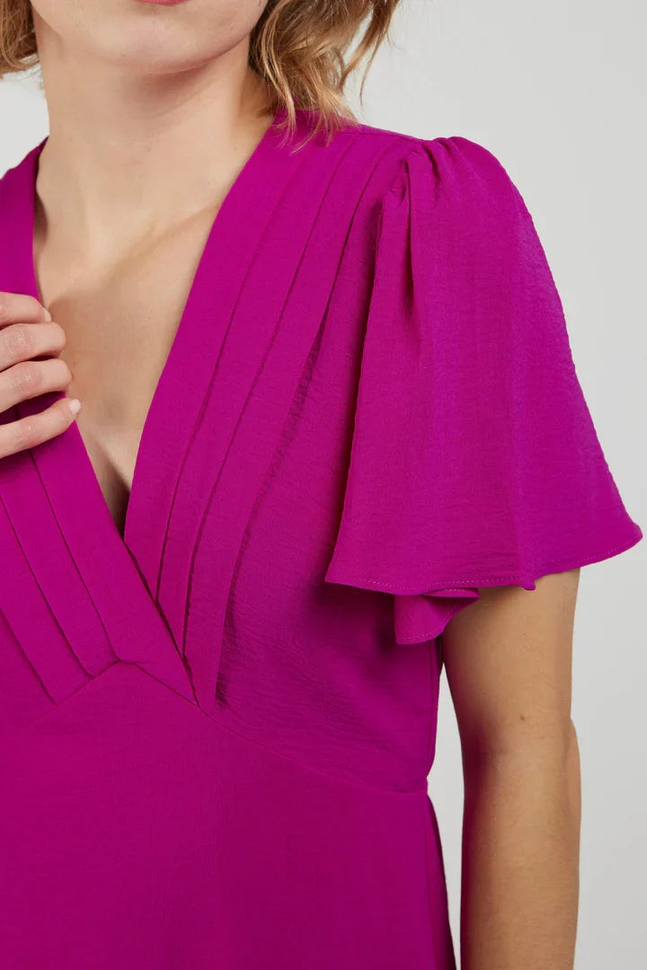 Vestido Themis Magenta