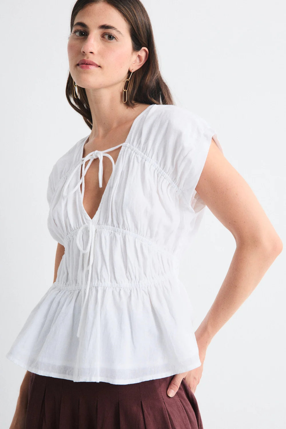Top Greta Blanco