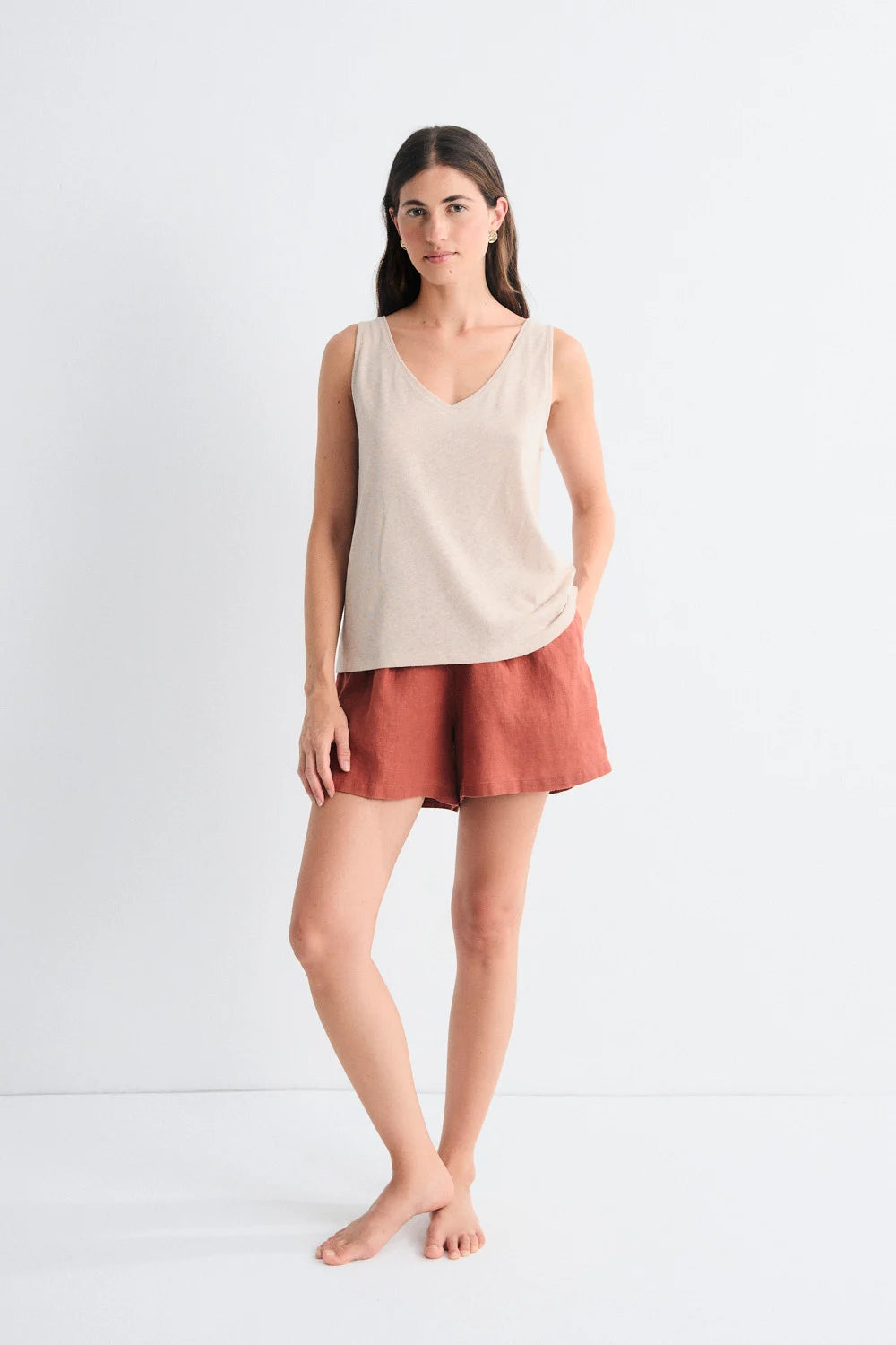 Top Luzara Beige