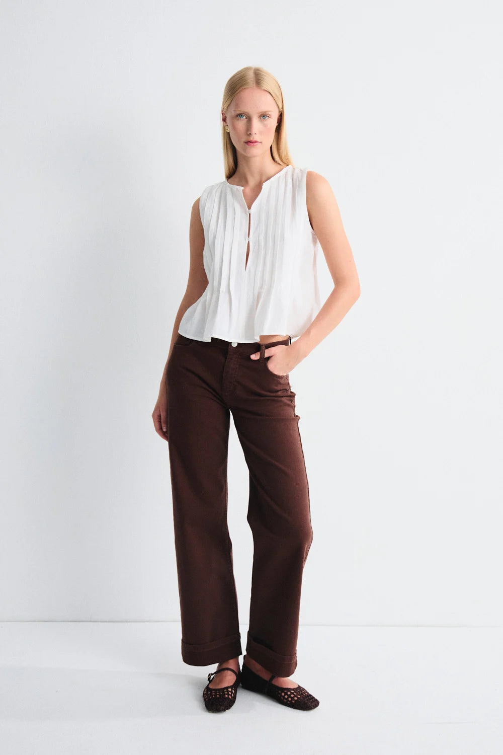 Top Soleil Blanco